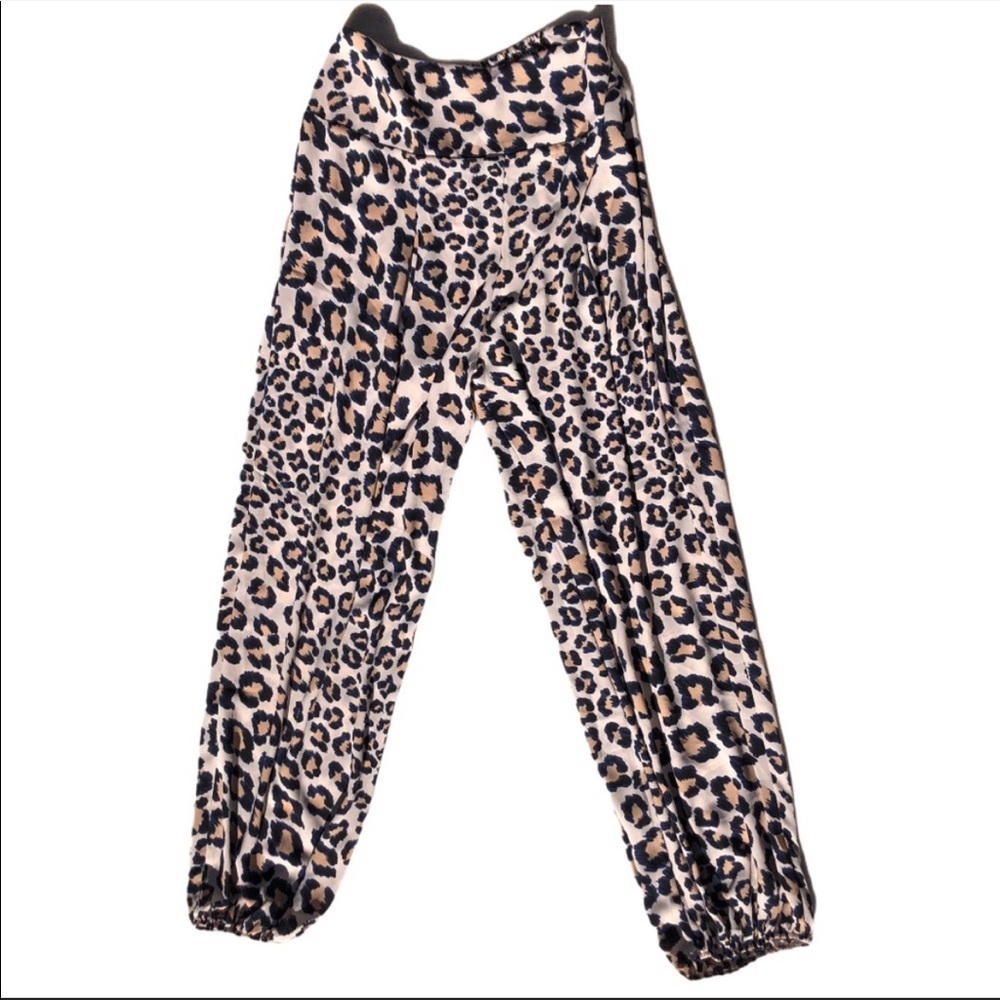 Victoria’s Secret cheetah print pants